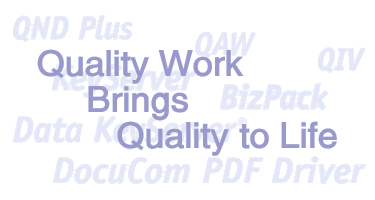 Quality Work Brings Quality to Life